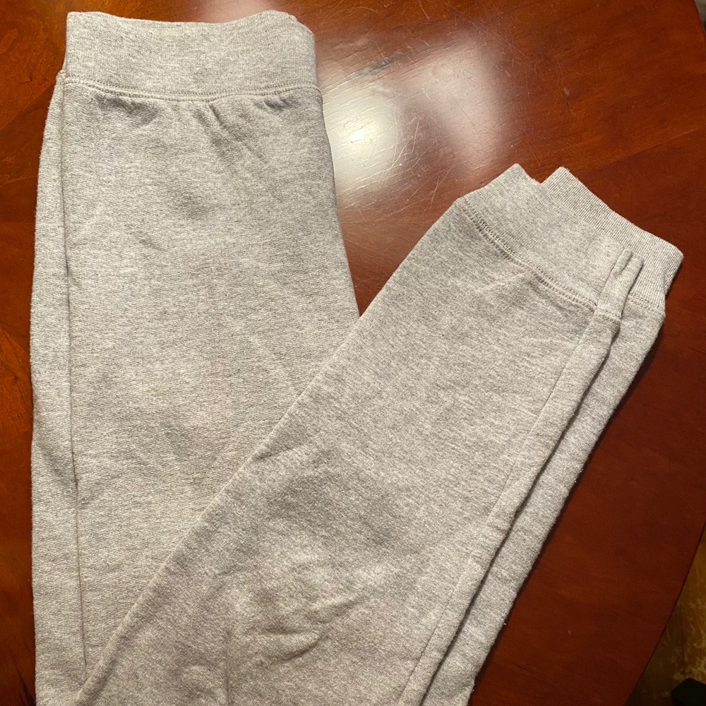 Hanes Grey Youth Large sweat pants